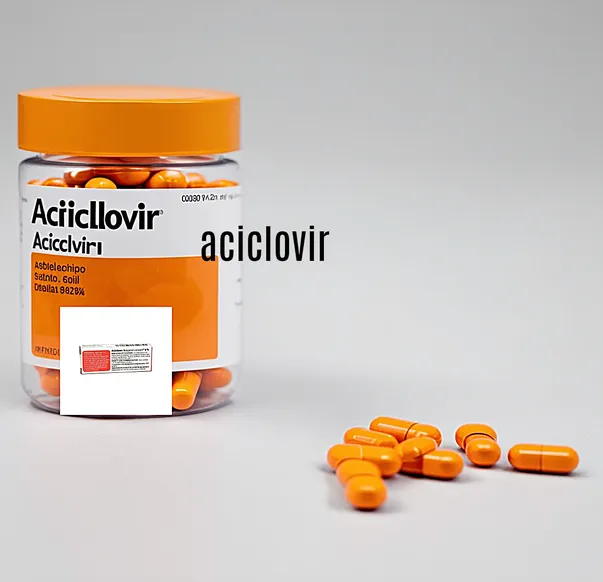 El aciclovir es con receta